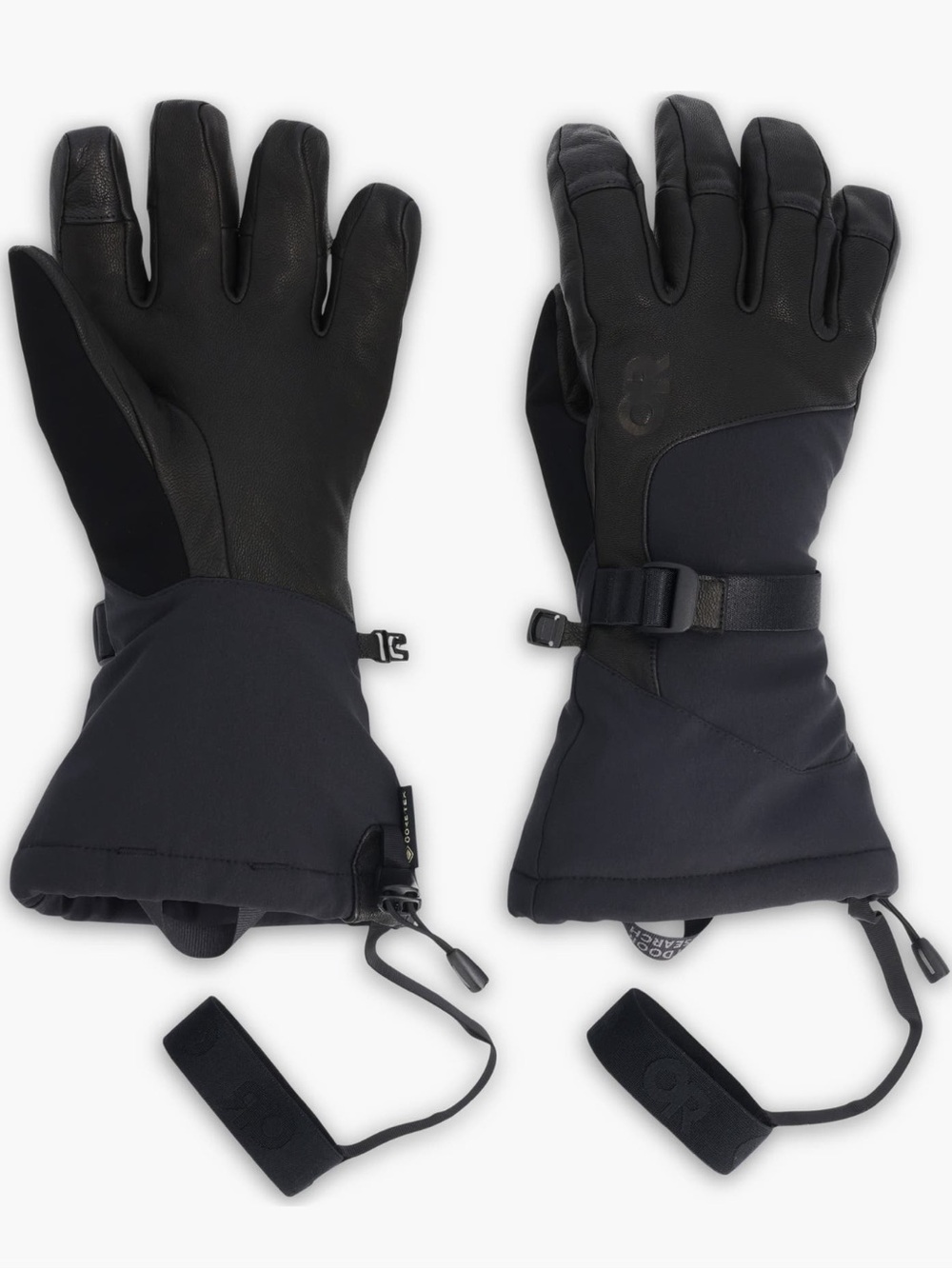 NWT Outdoor Research Black Leather Winter Gloves small
